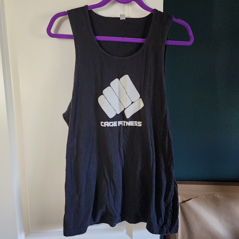 Next Level "cage fitness" workout tank